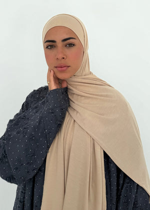 Beige jersey with bandana - Tuline