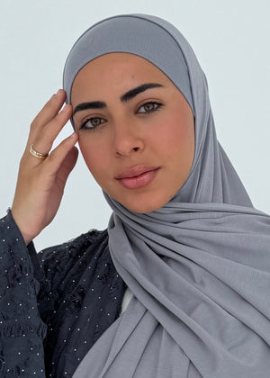 Grey jersey with bandana - Tuline