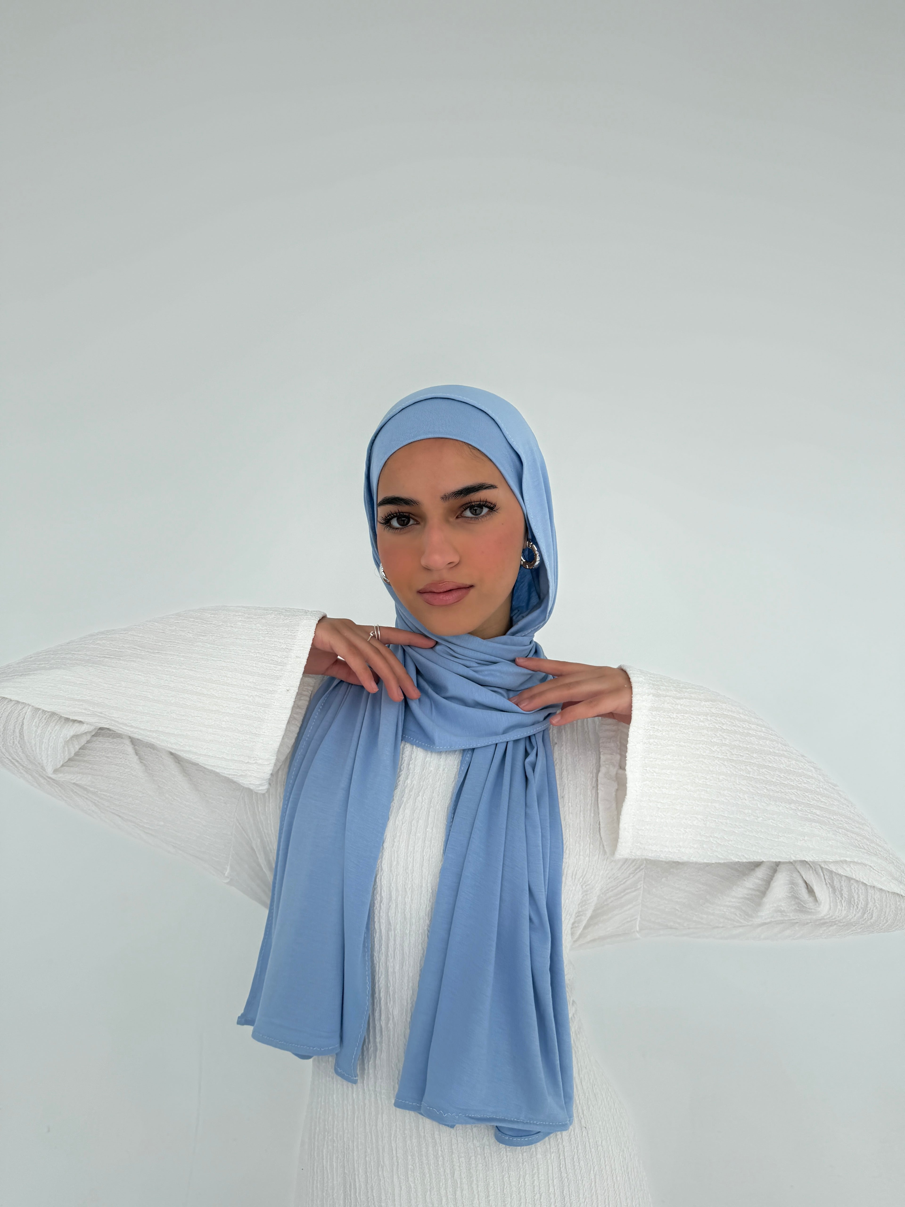 BabyBlue jersey with bandana