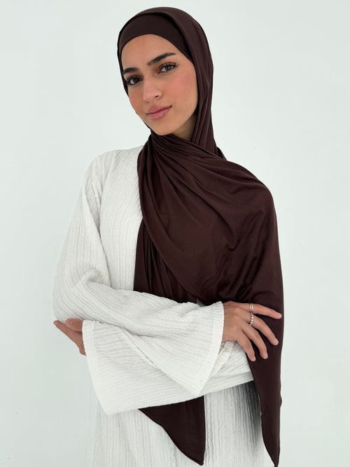 Brown jersey with bandana