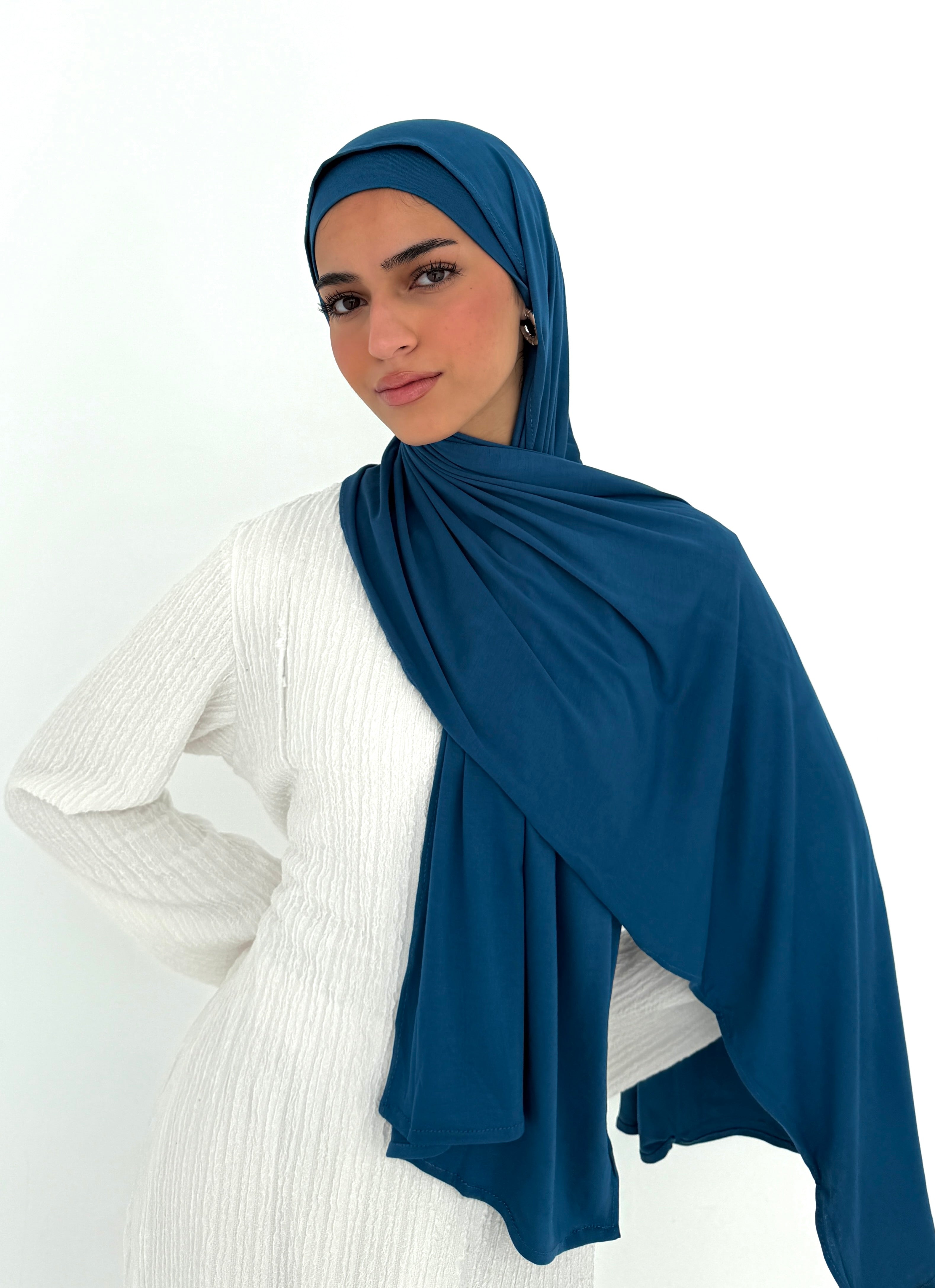 Petroleum jersey with bandana