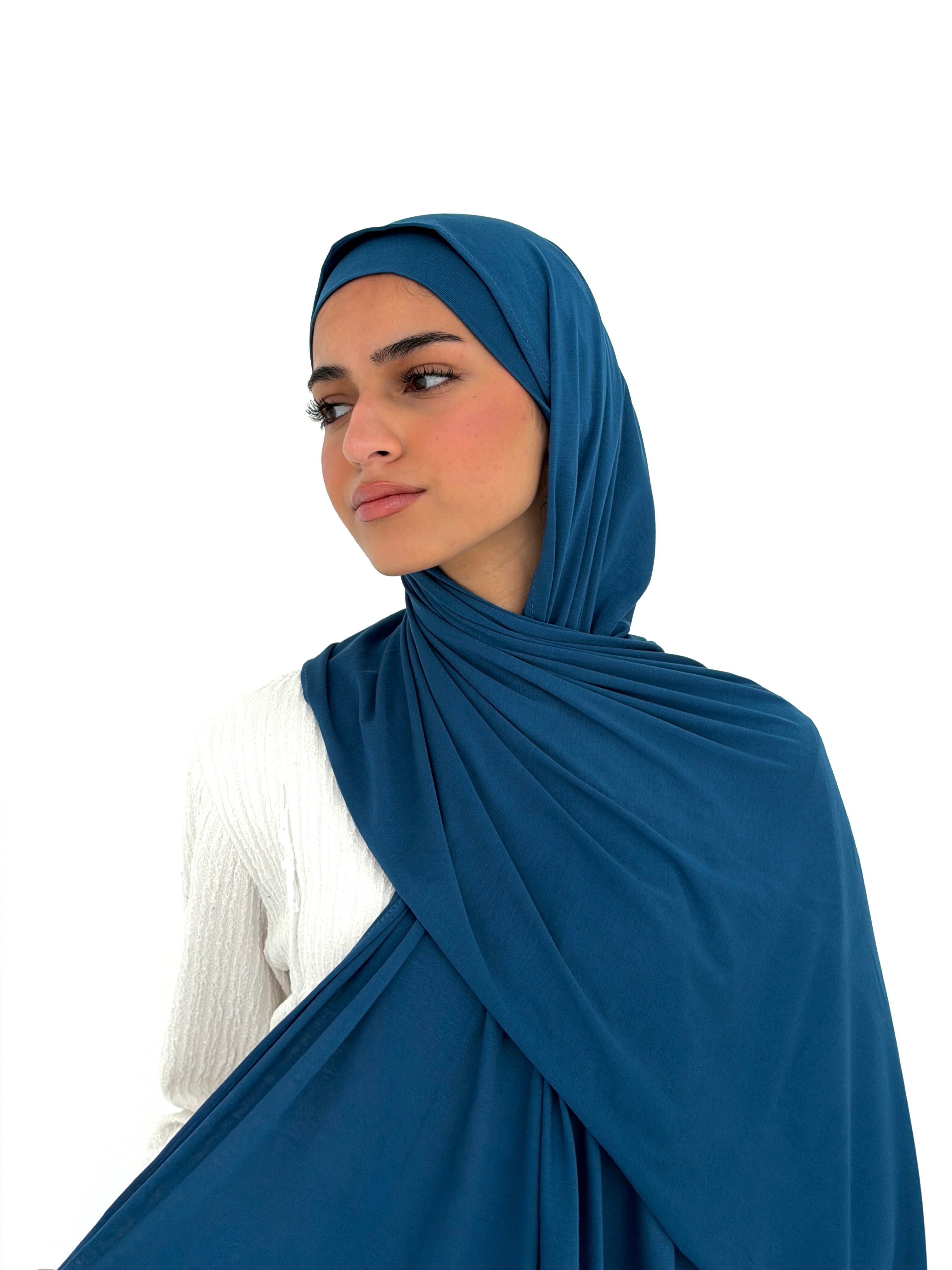 Petroleum jersey with bandana