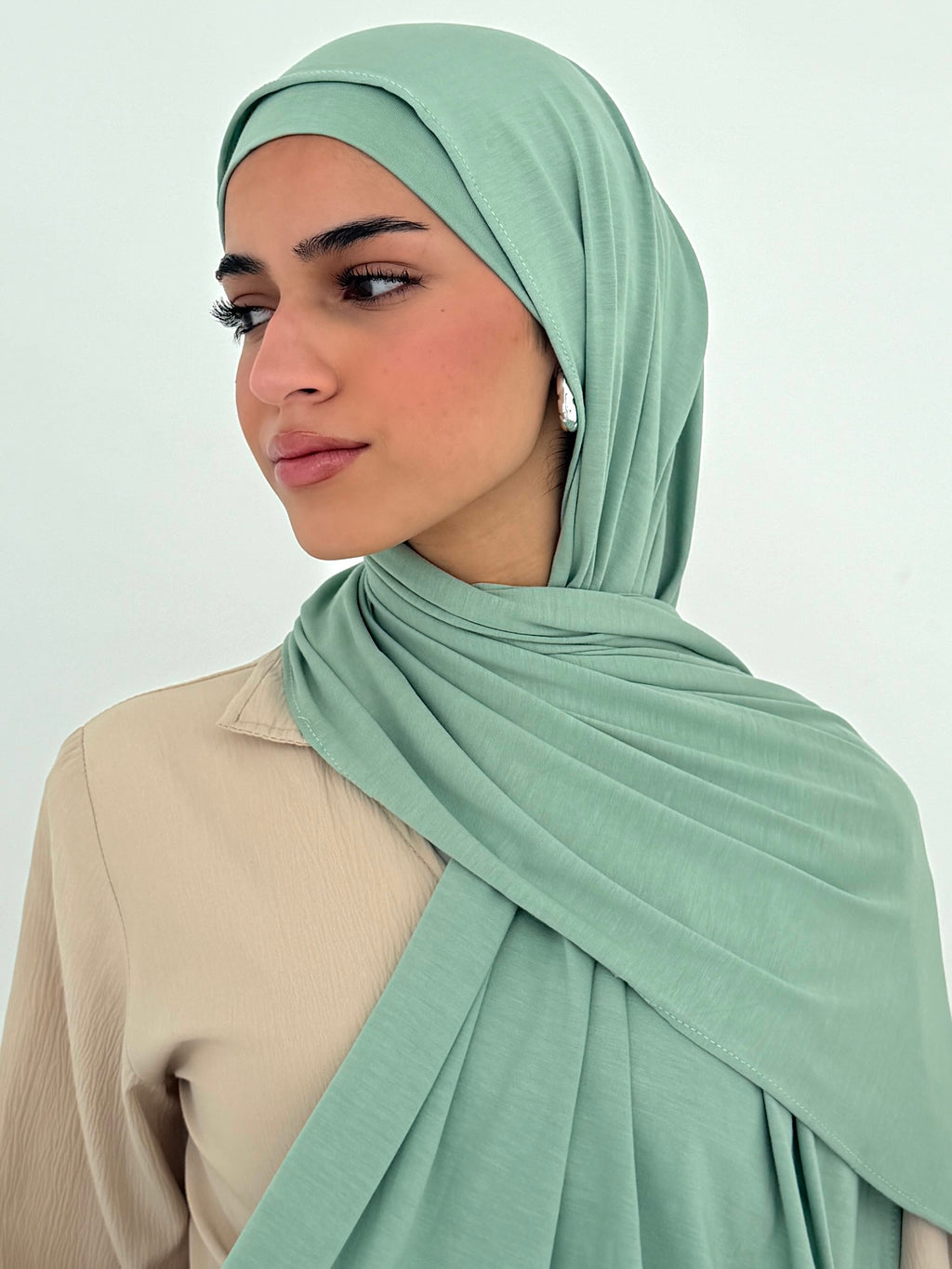 Matcha jersey with bandana