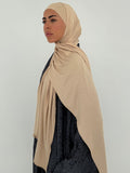 Beige jersey with bandana
