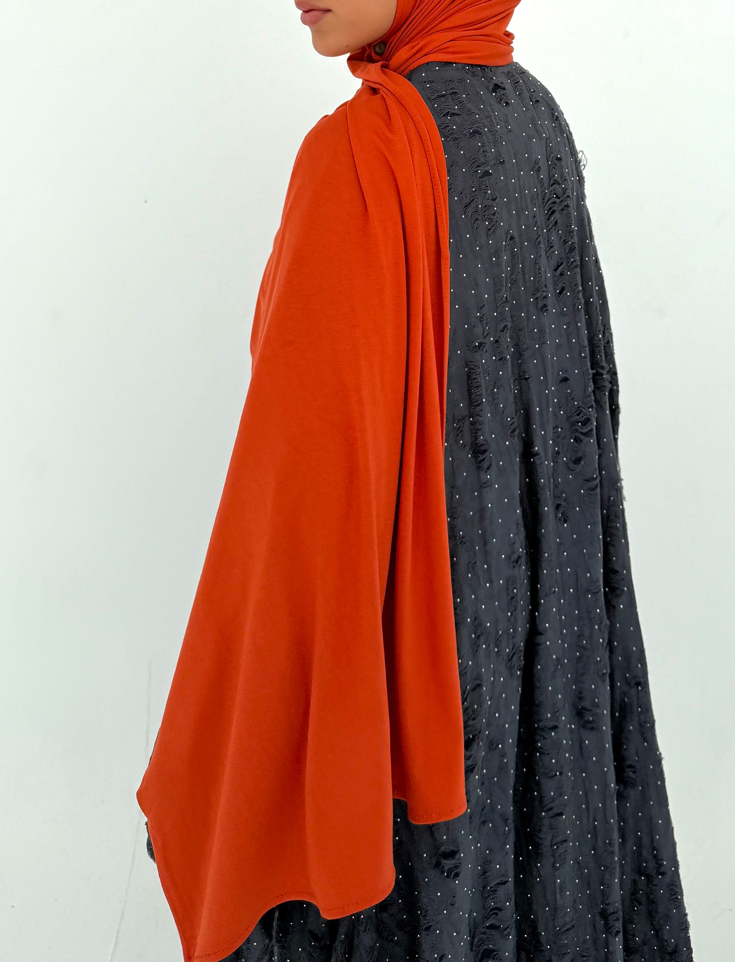 Orange jersey with bandana