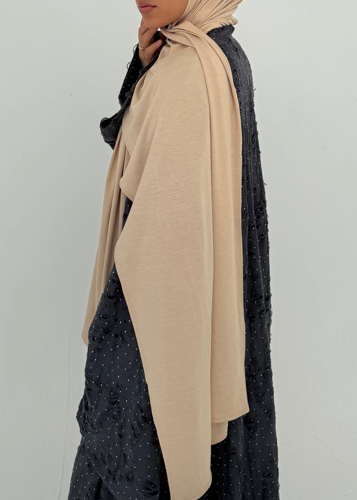 Beige jersey with bandana - Tuline