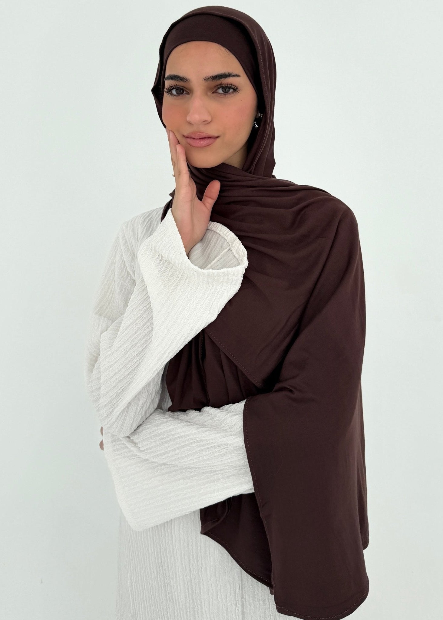 Brown jersey with bandana - Tuline