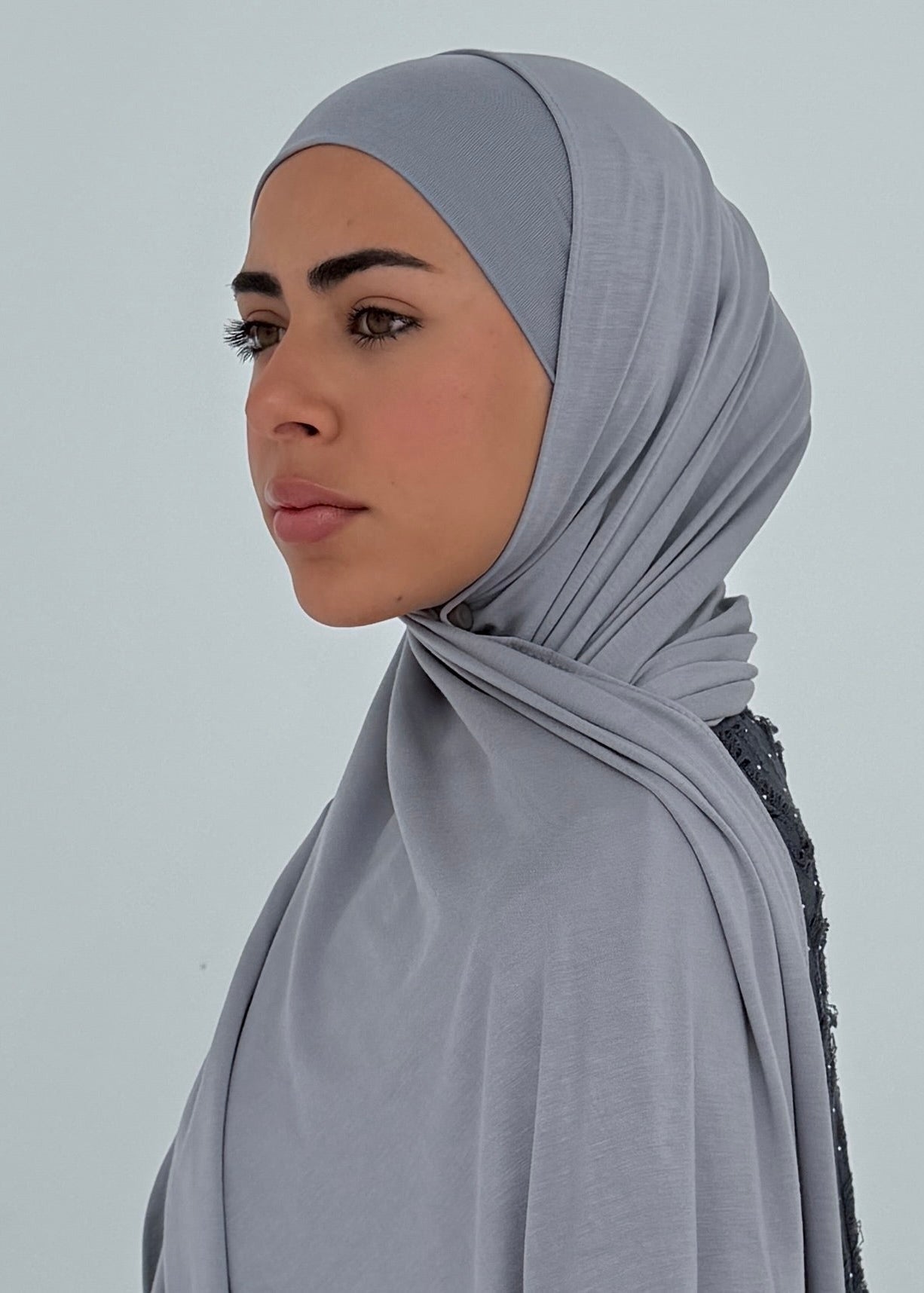 Grey jersey with bandana - Tuline