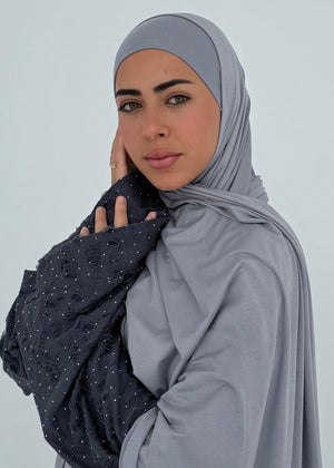 Grey jersey with bandana - Tuline