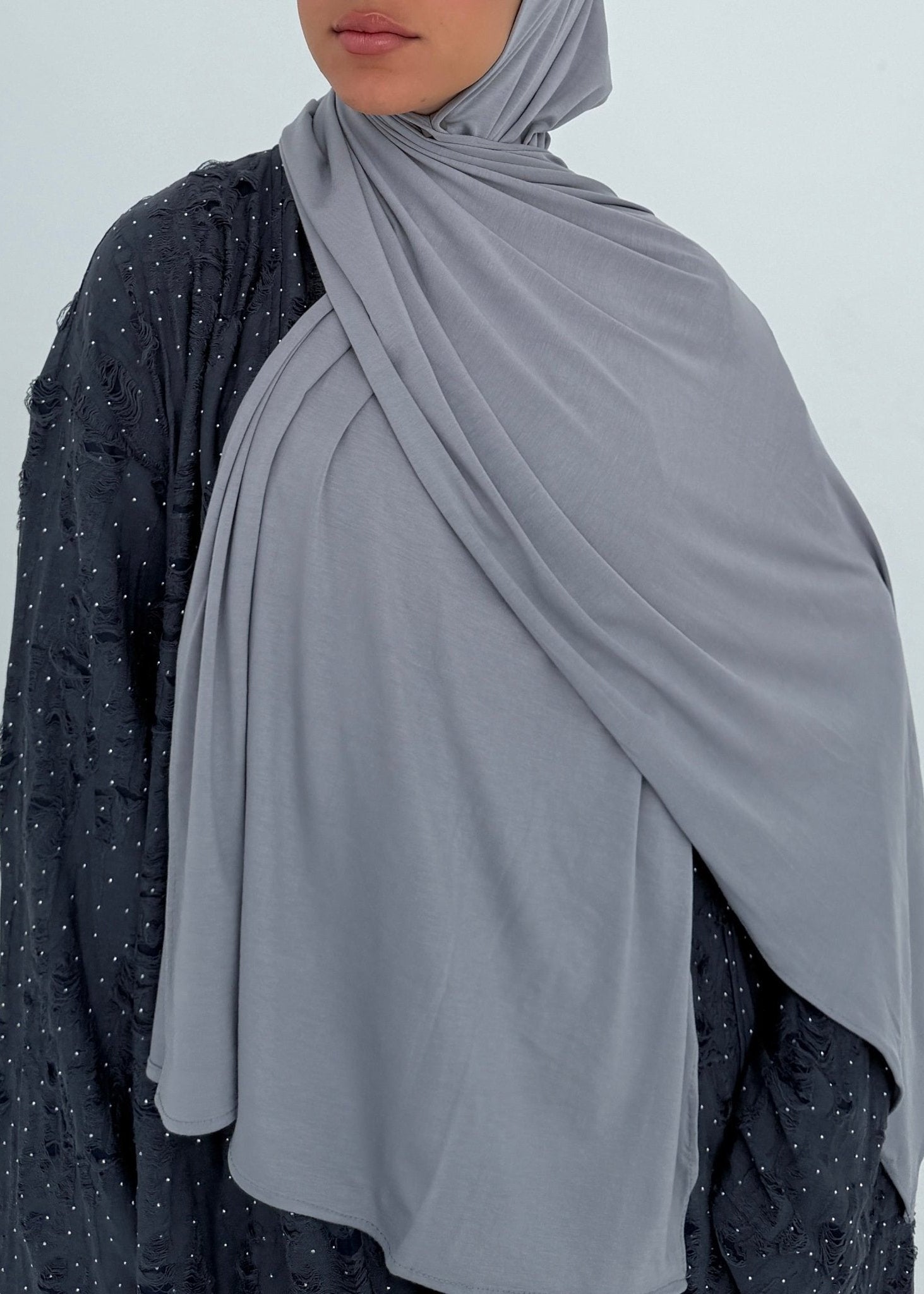 Grey jersey with bandana - Tuline